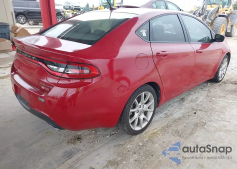 2013 Dodge Dart Rallye из США, поврежденный, VIN 1C3CDFBHXDD643126